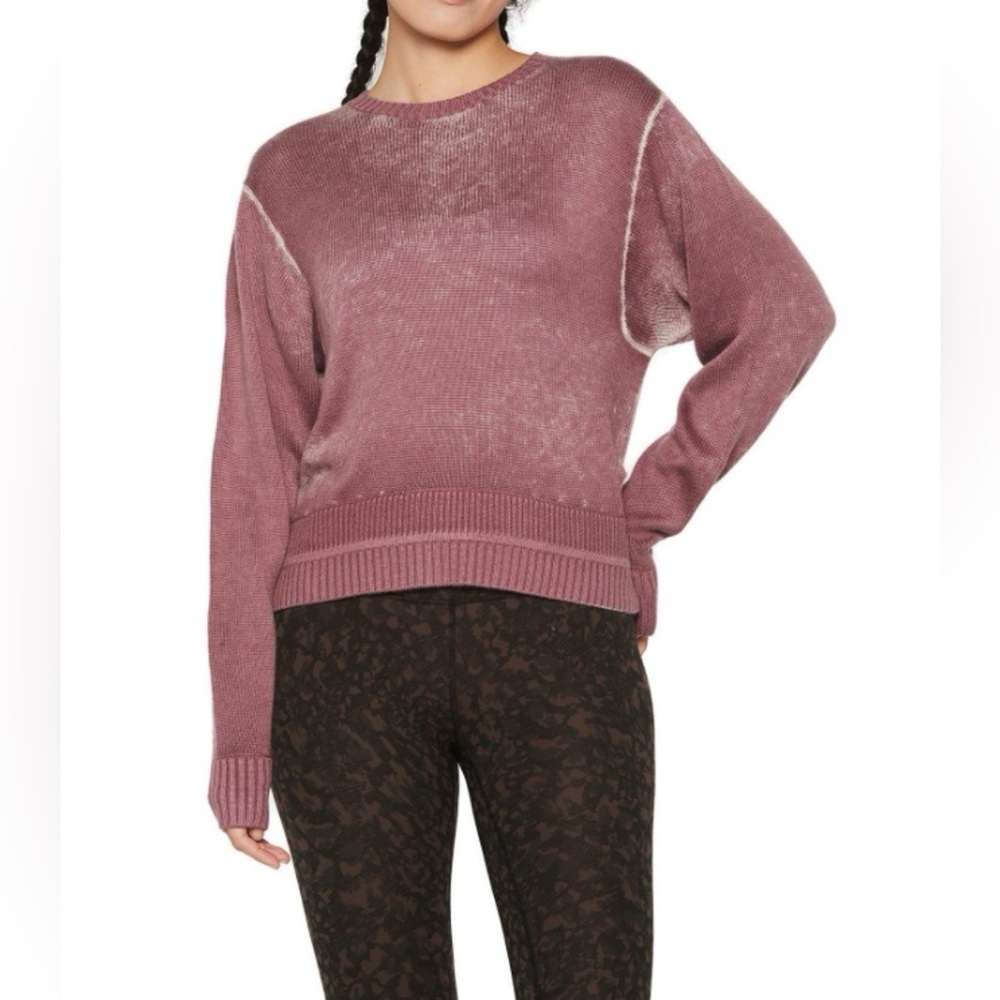 Lululemon Hazy Day Sweater Plumful / Pink Bliss